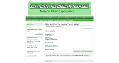 Desktop Screenshot of lekarz.mikrowitryna.pl