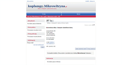 Desktop Screenshot of kuplampy.mikrowitryna.pl
