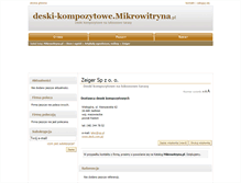 Tablet Screenshot of deski-kompozytowe.mikrowitryna.pl