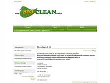 Tablet Screenshot of bio-clean.mikrowitryna.pl