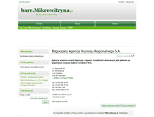 Tablet Screenshot of barr.mikrowitryna.pl