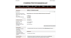 Desktop Screenshot of meble-fornirowane.mikrowitryna.pl
