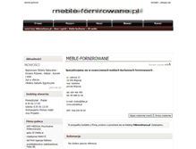 Tablet Screenshot of meble-fornirowane.mikrowitryna.pl