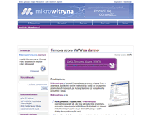 Tablet Screenshot of mikrowitryna.pl