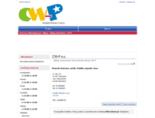 Tablet Screenshot of cw-p.mikrowitryna.pl