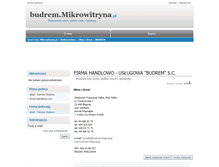 Tablet Screenshot of budrem.mikrowitryna.pl