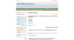 Desktop Screenshot of pb8.mikrowitryna.pl