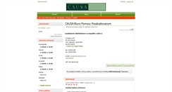 Desktop Screenshot of causaswiecie.mikrowitryna.pl