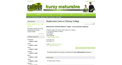 Desktop Screenshot of college.mikrowitryna.pl