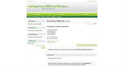 Desktop Screenshot of europress.mikrowitryna.pl